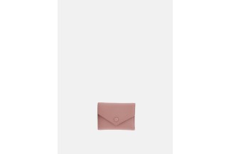 6923 Pink Jana Textured-leather Short Wallet